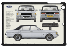 Ford Granada GL 1972-77 Small Tablet Covers